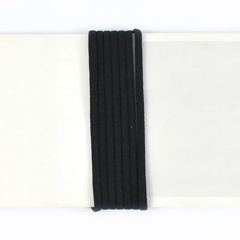 20/600M 3/5mm Elastic Rope Garment Round Rubber Ribbons Invisible Bra Loom Bands Hat Elasticity Ear Ropes Hairband Bungee Cord