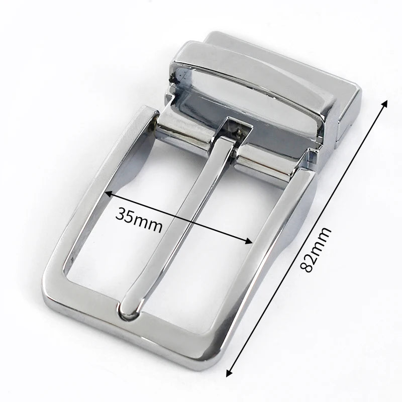 2/30Pcs Metal Men Belt Buckles Single Pin Buckle for 33-34mm Belts Head DIY Casual Jeans Leather Craft Accessories