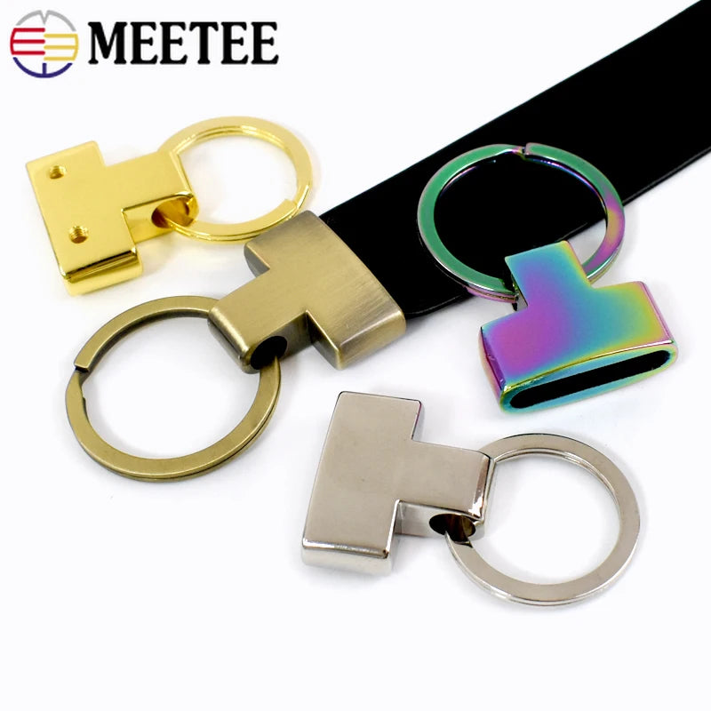 8/200Pcs 20/24mm Metal Ring Buckles O Rings for Keychain Bag Strap Connector Clasp Webbing Clip DIY Craft Hardware Accessories