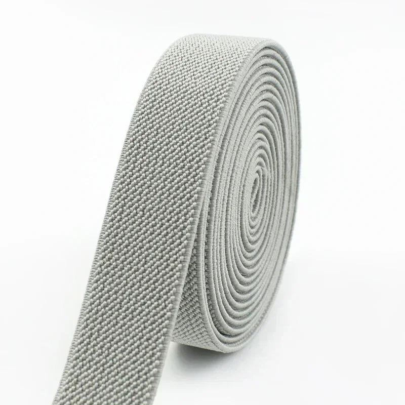 5/150Meters 10-50mm Elastic Bands for Trousers Waist Rubber Band Stretch Webbing Tapes Belt DIY Underwear Clothes Sewing Accessory