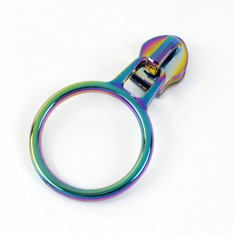 15/500Pcs 5# Zipper Slider for Nylon Zippers Tape Bag Zips Closure Head Puller Suitcase Zipp Repair Kit Sewing Accessories