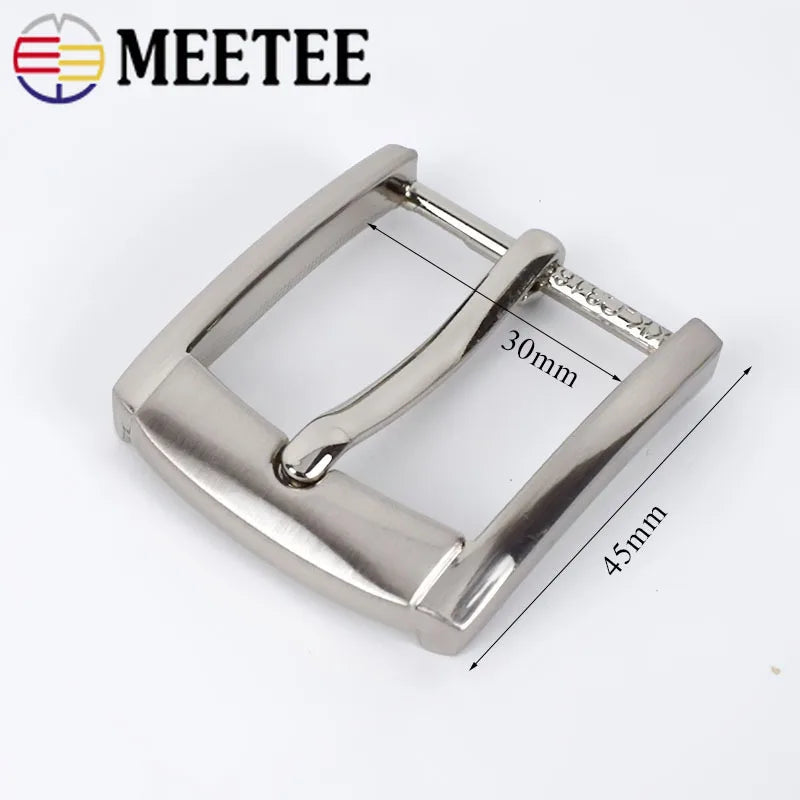 5/150Pcs 30mm Men Metal Alloy Belt Pin Buckles Leathercraft Hardware for Waistband Belts Head 28-29mm DIY Jeans Accessories KY090