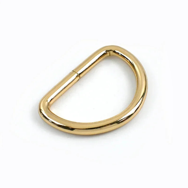 15/400Pcs 13-38mm Metal Buckles Swivel Lobster Clasp D Rings Tri Glide Slider Pin Buckle for Bags Strap DIY Hardware Accessories