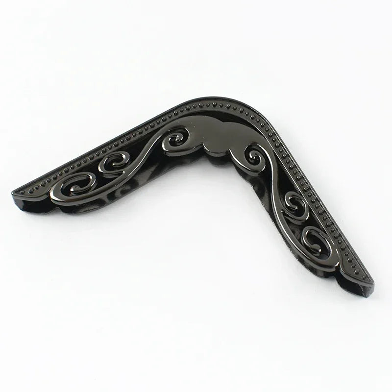 8/300Pcs Flower Hollow Metal Corner Decorative Buckle Purse Edge Protectors Clip Buckles Book Cover Corners Clasp DIY Hardware