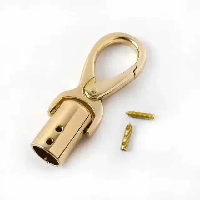8/300Pcs Metal Buckles Bag Tassel Cap Clasp Lobster Clasps Handbag Handle Strap End Tip Caps Connector Snap Hook Accessories