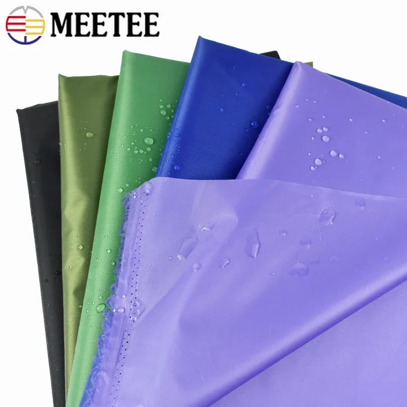 Meetee 100/2500X150CM 210D Oxford Fabric Polyester Waterproof Coated PU Cloth DIY Tent Umbrella Awning Fabrics Sewing Accessories