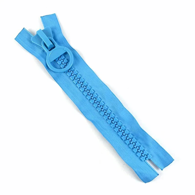 5/120Pcs Meetee 25cm 20# Extra Large Resin Zipper No Endless Lock Pocket Zippers for Wallet Pencil Bags Zip Sewing DIY Accessories