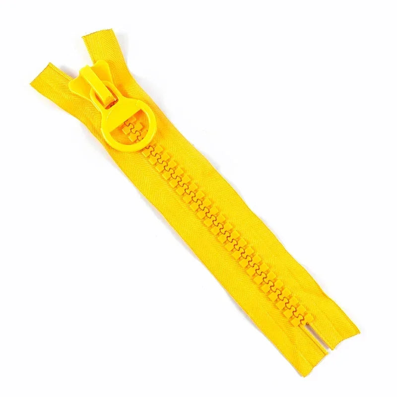 5/120Pcs Meetee 25cm 20# Extra Large Resin Zipper No Endless Lock Pocket Zippers for Wallet Pencil Bags Zip Sewing DIY Accessories