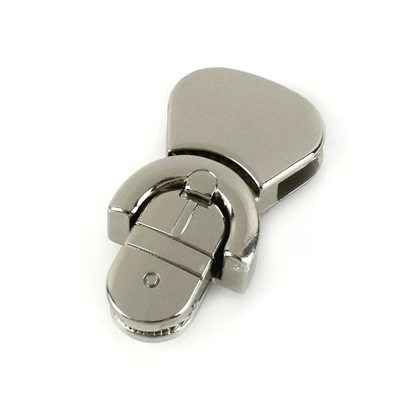 3/100pcs Meetee Metal Bag Locks Buckles Handbag Purse Closure Clasp Twist Turn Lock Hook DIY Decoration Hardware Accessories