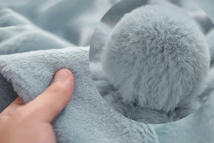 100/2500*50cm Faux Fur Fabric 8mm Pile Soft Plush Fabrics for Toys Sofa Home Decoration Cotton Dolls DIY Clothes Sewing Handmade