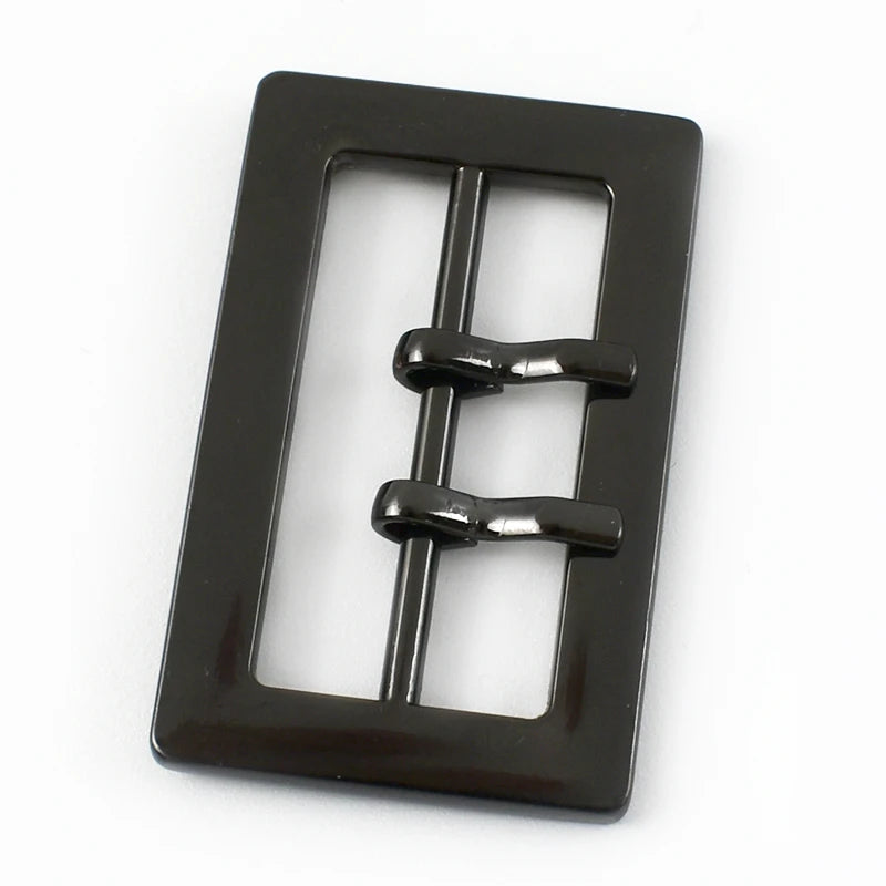 15/500Pcs 25-50mm Bag Strap Adjuster Metal Buckles Tri-Glide Ring Slider Belt Buckle Backpack Strap Single/Double Pin Clasp Hook Clip