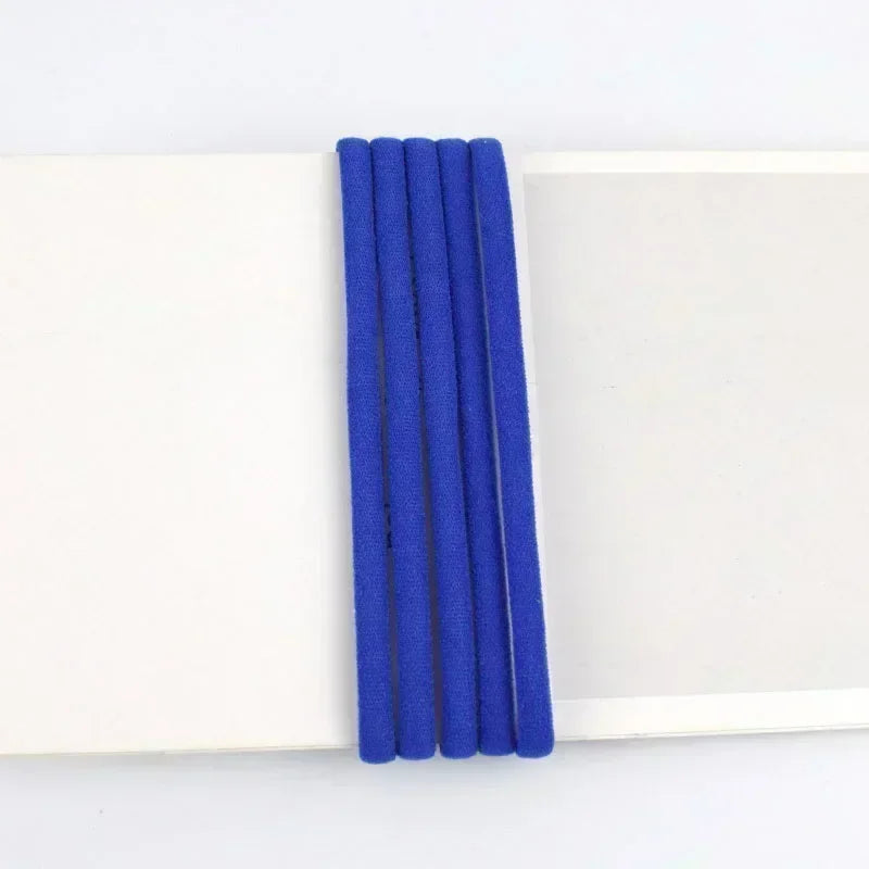 20/600M 3/5mm Elastic Rope Garment Round Rubber Ribbons Invisible Bra Loom Bands Hat Elasticity Ear Ropes Hairband Bungee Cord