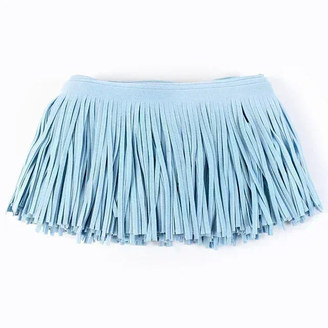3/50Meters 10-30cm Suede Tassel Fringe for Clothes Dress Fringes Trim Decoration Lace Bag Ribbon Fabric Curtain Sewing Accessories