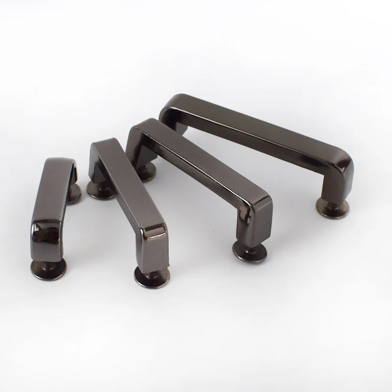 15/500pcs Meetee Bag Bridge with Screw Metal Buckles for Purse Handbag Strap Connector Hardware Accessories DIY Leather Crafts H5-2