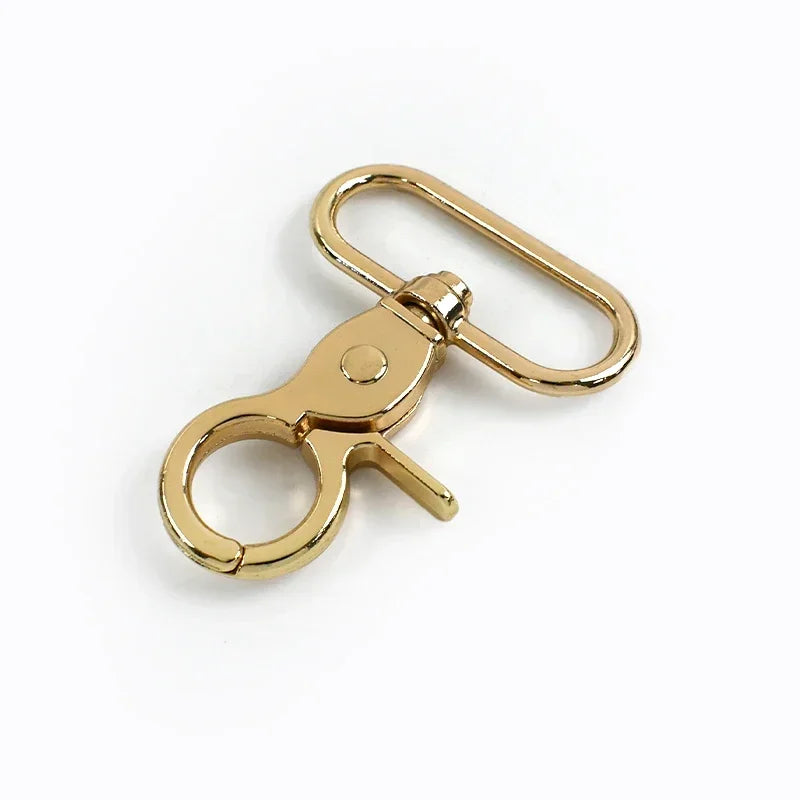 15/400Pcs 13-38mm Metal Buckles Swivel Lobster Clasp D Rings Tri Glide Slider Pin Buckle for Bags Strap DIY Hardware Accessories