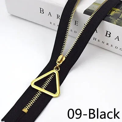 Meetee 20pcs 15-30cm 3# Metal Zipper Closed End Black White Zippers DIY Bag Purse Wallet Shoes Garment Zip Sewing Accessory