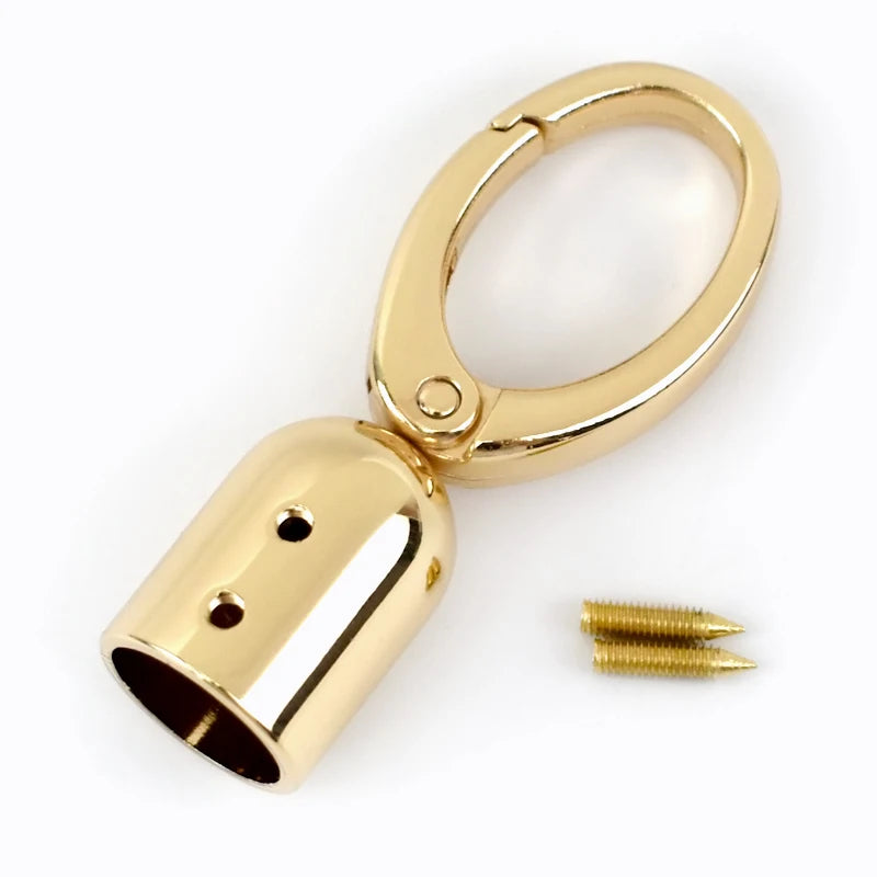 8/300Pcs Metal Buckles Bag Tassel Cap Clasp Lobster Clasps Handbag Handle Strap End Tip Caps Connector Snap Hook Accessories
