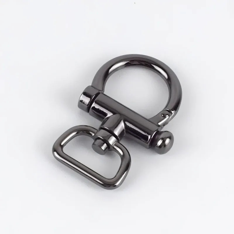 3/110pcs 20/25mm Metal Buckle Bag Strap Connector Swivel Clasp Webbing Keychain Handbag Belt Hanger Hook DIY Hardware Accessories