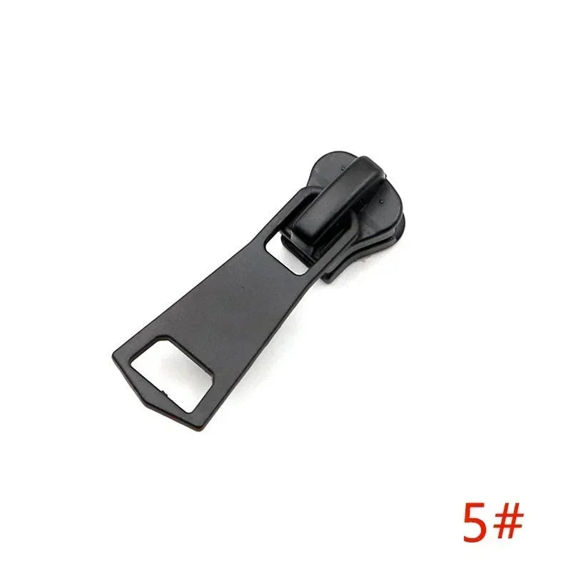 30/1000Pcs 3# 5# 8# 10# 15# Zipper Sliders for Resin Zippers Bag Jacket Coat Zips Head Puller Repair Kit DIY Sewing Accessories