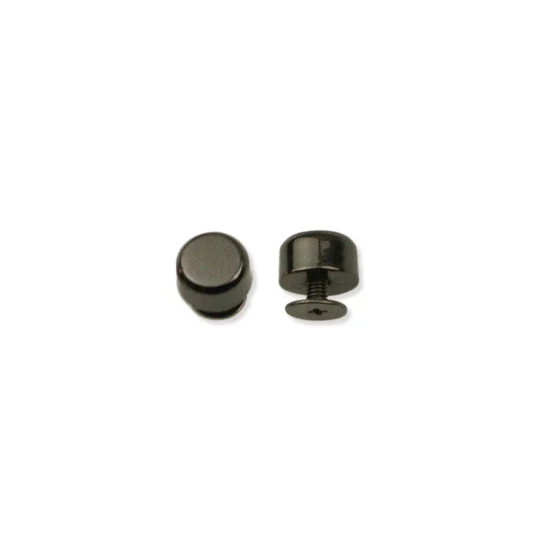 30/1000pcs Meetee 10mm Flat Screw Bag Accessories for Hanbag Bottom Studs Screws Rivets DIY Sewing Hardware Foot Nail Buckles