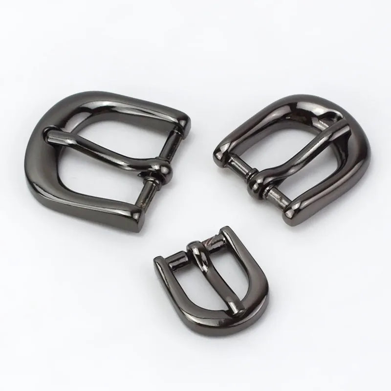 8/200pcs Meetee Handbag Shoes Strap Belt Metal Pin Buckles 11/15/20mm Slider Web Adjuster DIY Leather Craft Repair Accessory F3-25