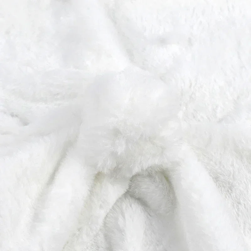 100/2500*50cm Faux Fur Fabric 8mm Pile Soft Plush Fabrics for Toys Sofa Home Decoration Cotton Dolls DIY Clothes Sewing Handmade