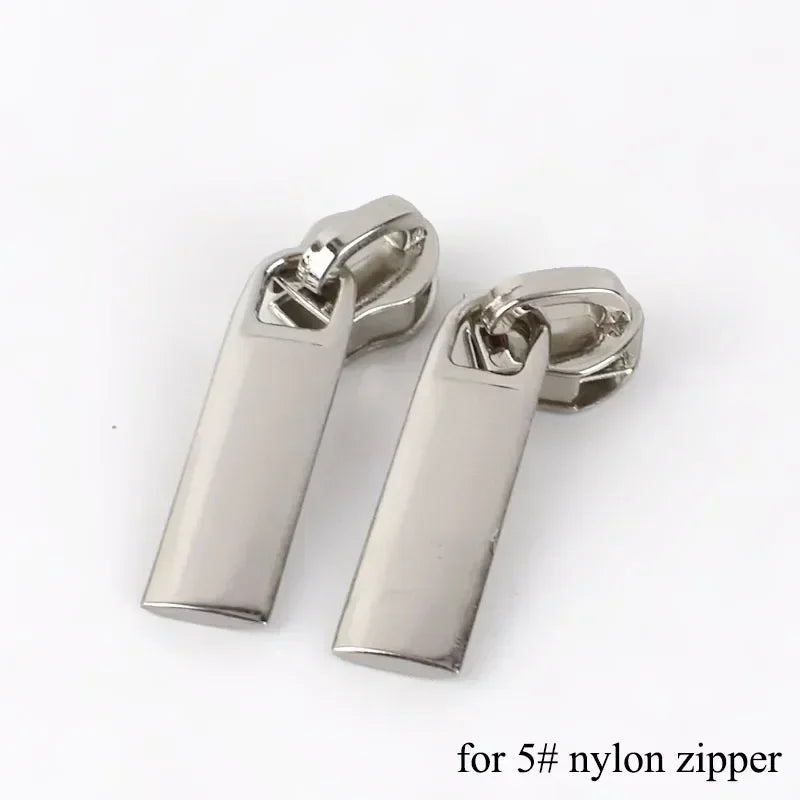 150pcs Meetee Zipper Sliders for 3# 5# Nylon Zippers Down Jacket Zip Head Bag Clothing Zips Repair Kits DIY Sewing Accessories