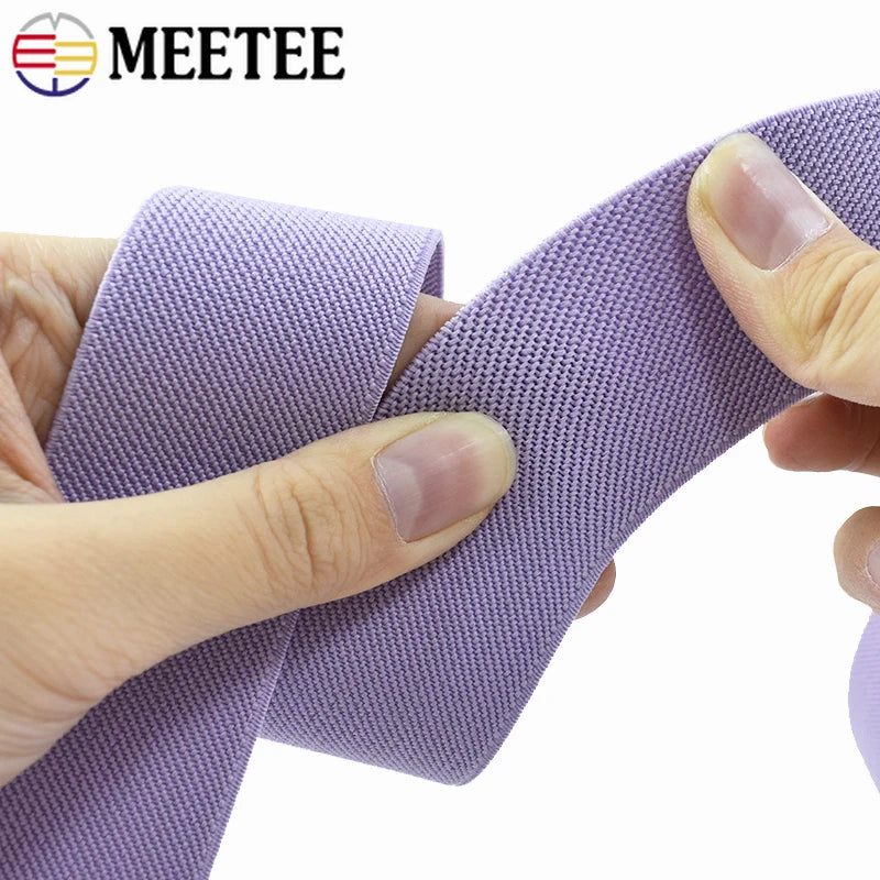 8/300M Sewing Elastic Band Stretch High Elasticity Bra Clothes Rubber Bands Trousers Pants Tape Webbing DIY Accessories