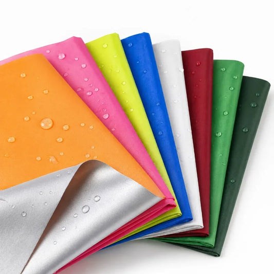 300/5000cmX140cm 210T Silver Coated Waterproof Fabric Outdoor Cover Car Tent Umbrella Shade Dustproof Sewing Cloth Material
