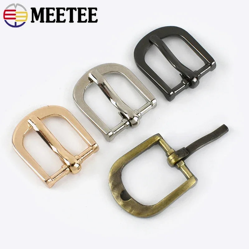 25/800Pcs 12-38mm Metal Bag Belt Buckles Adjust Pin Buckle Webbing Shoes Dog Collar Slider Clasp Clothes  DIY Sewing Accessories