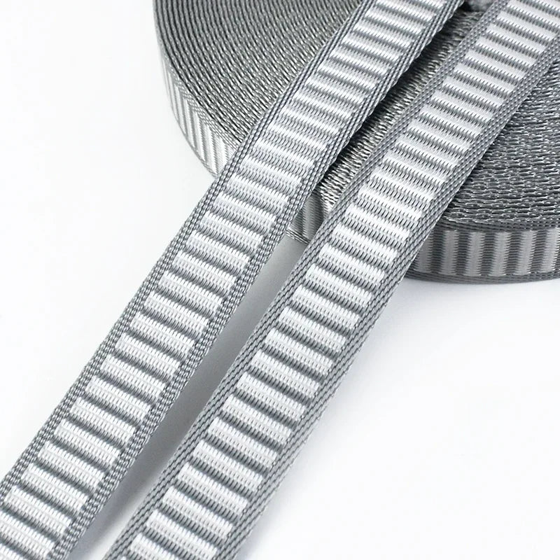 15/500Meters 15/20mm Nylon Webbing for Sewing Bag Strap Ribbon Clothing Belt Decoration Binding Tape Fastening Straps Supplies