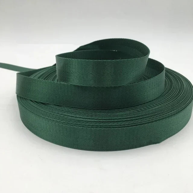 8/200Meters 20-50mm Nylon Webbing Tapes Herringbone Ribbon DIY Dog Collar Bag Knapsack Band Safety Strap Belt Sewing Accessories