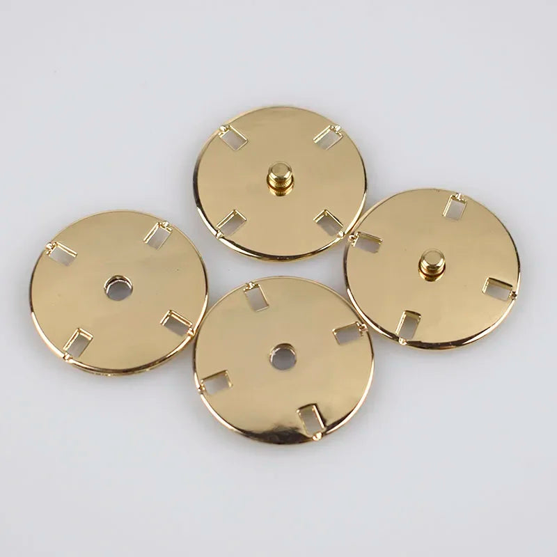 25/500sets Meetee 10-28mm Metal Snap Buttons Fastener Press for Female Coat Bag Invisible Button DIY Clothing Sewing Accessories D1-1