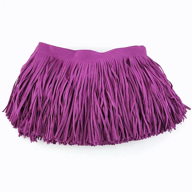 3/50Meters Meetee 10-30cmx3mm Leather Suede Tassel Fringe Lace Ribbon for Handbag Clothing Dresses Decor DIY Sewing Accessories