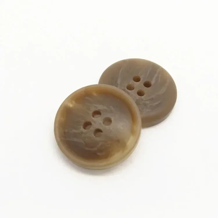30/1000Pcs 15-25mm Resin 4 Holes Buttons Sewing Accessories for Clothing Uniform Coat Decoration Plastic Button Handmade DIY Craft