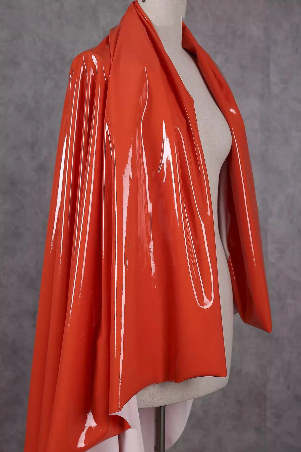 50/1000*145cm Meetee Shiny Glossy Soft Leather Fabric Elastic Faux PU Fabrics for Dress Clothes Cloth Material DIY Sewing Accessories