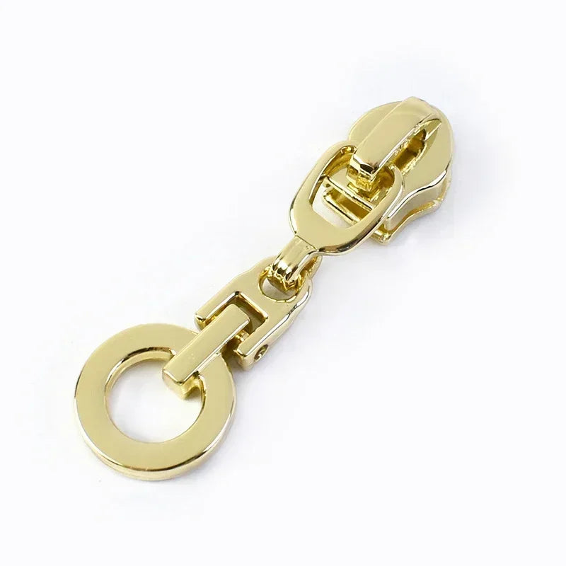 8/300Pcs 5# Zipper Sliders For Nylon Zip Bag Shoes Zippers Puller Clothes Coat Zips Repair Kit DIY Sewing Accessories