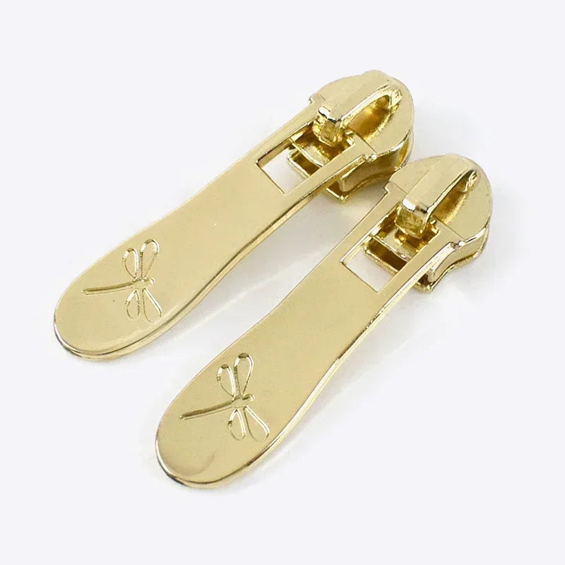 8/300Pcs 5# Zipper Sliders For Nylon Zip Bag Shoes Zippers Puller Clothes Coat Zips Repair Kit DIY Sewing Accessories