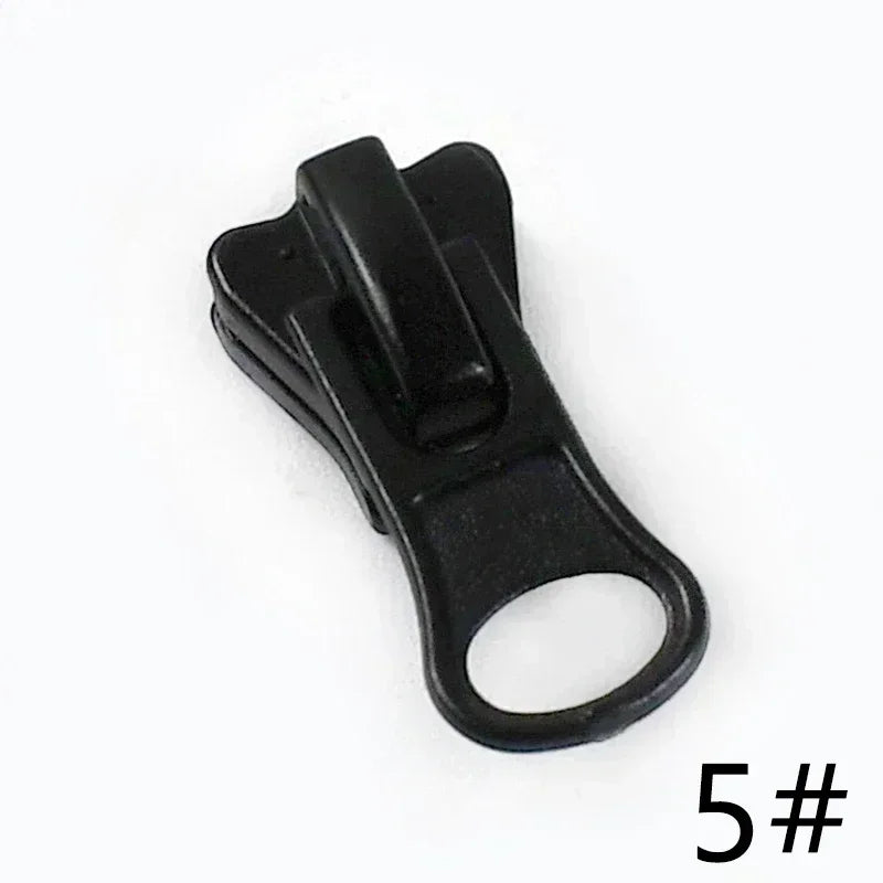 30/1000Pcs 3# 5# 8# 10# 15# Zipper Sliders for Resin Zippers Bag Jacket Coat Zips Head Puller Repair Kit DIY Sewing Accessories
