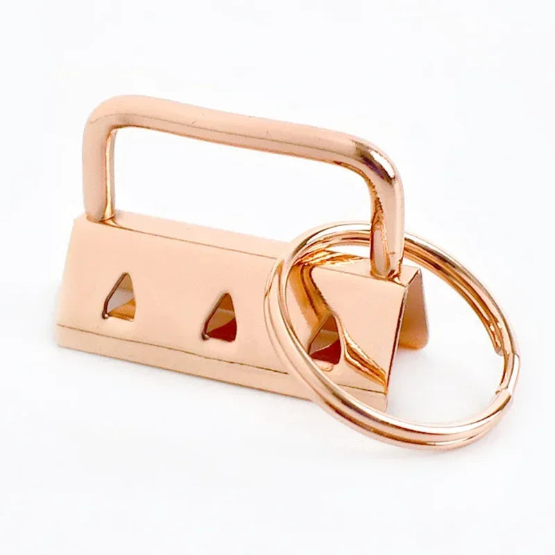 15/500Pcs Meetee 20/26/32mm Metal Keychain Tail Clip for Bag Handbags Belt Webbing End Connector Key Rings Hardware Accessories