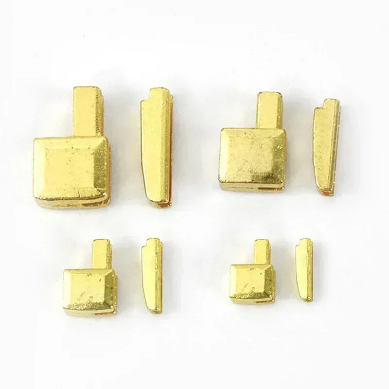 30/800Sets Metal Repair Zipper Stopper Open End Zip Slider Insert Box DIY Sewing Zippers Accessories Clothes Replacement Kit