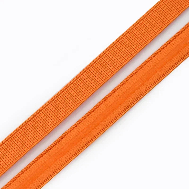 15/500M 10mm Non-slip Silicone Elastic Band Bra Stretch Ribbon Tape Underwear Strap Rubber Bands Belt DIY Sewing Accessories
