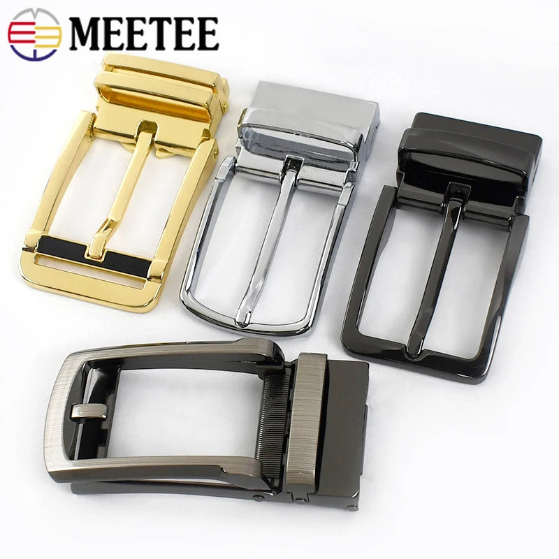 2/30Pcs Metal Men Belt Buckles Single Pin Buckle for 33-34mm Belts Head DIY Casual Jeans Leather Craft Accessories