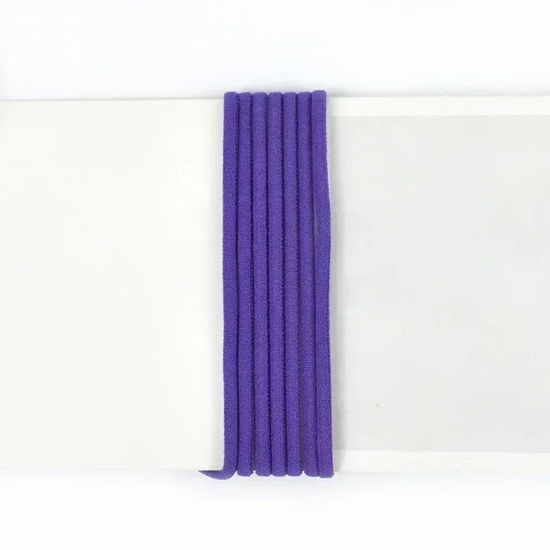 20/600M 3/5mm Elastic Rope Garment Round Rubber Ribbons Invisible Bra Loom Bands Hat Elasticity Ear Ropes Hairband Bungee Cord