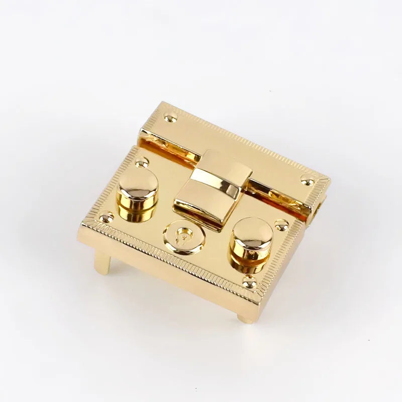 3/90Pcs Meetee Metal Bag Snap Lock Handbag Clasps Closure Buckle DIY Purse Twist Turn Locks Bags Accessories Replacement Buckles