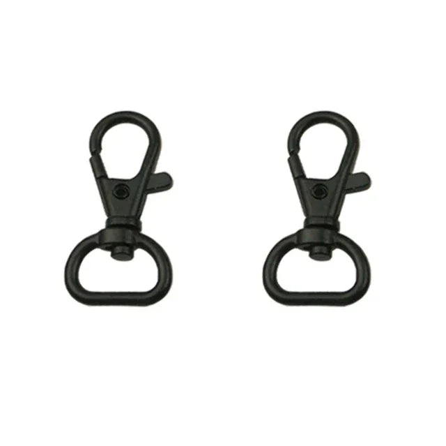 15/500pcs Meetee 13/16/20/25mm Bag Strap Buckle Metal Lobster Clasp Handbag Keychain Swivel Trigger Clips Snap Hook DIY Accessory