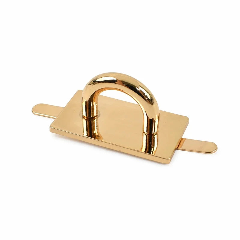 8/200Pcs Arch Bridge D Ring Metal Buckles Pin Clasp Fastex Buckle for Bag Straps Connector Hook Handbag Side Carabiner Clips