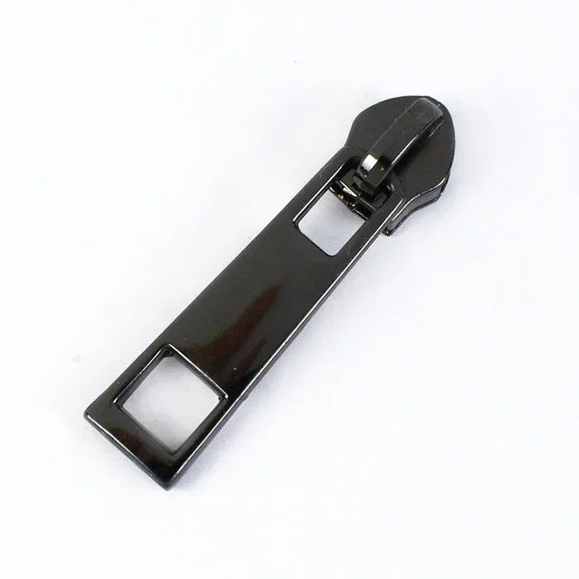 50/100Pcs 3# 5# Zipper Sliders for Nylon Zippers Bags Clothes Zips Auto Lock Zipp Pull Heads Repair Kit DIY Sewing Accessories