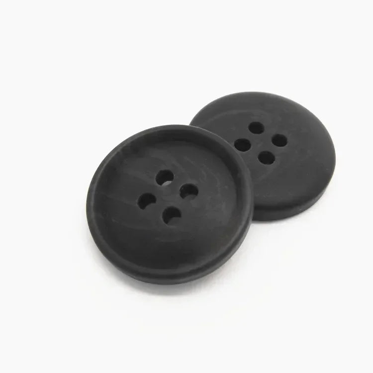 30/1000Pcs 15-25mm Resin 4 Holes Buttons Sewing Accessories for Clothing Uniform Coat Decoration Plastic Button Handmade DIY Craft