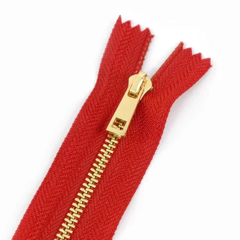 15/400Pcs 3# Metal Zippers 15/20/25/30cm Close-End Zipper Clothing Pocket Decoration Zips Closure Zip for Sewing Repair Kit